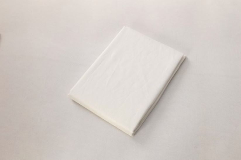 麻フラットシーツ　白系